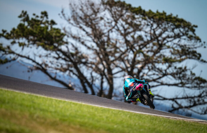 Motorrad Moto3 WM Australien auf der Strecke Philip Island