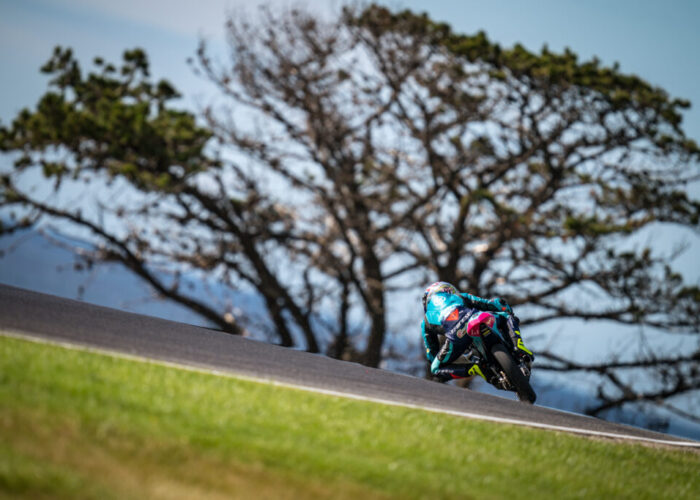 Motorrad Moto3 WM Australien auf der Strecke Philip Island