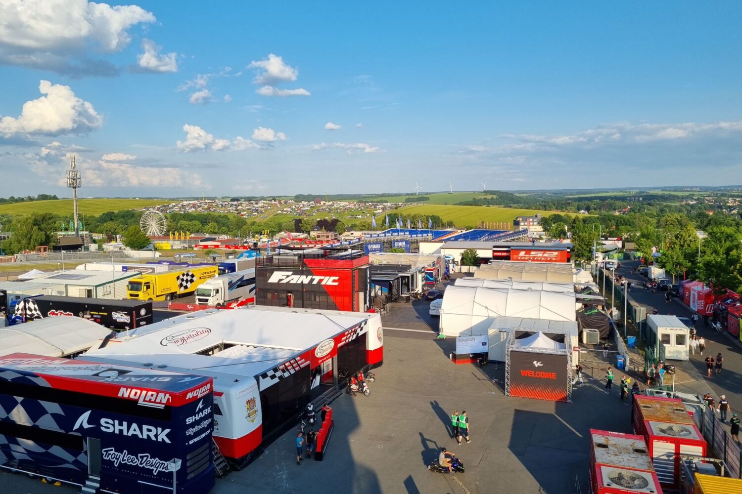 Paddock, Fahrerlager, MotoGP™, Motorrad, WM, GP, Deutschland, Sachsenring, 2023